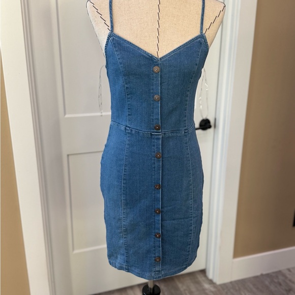 Blashe Dresses & Skirts - Denim Button-Down Dress